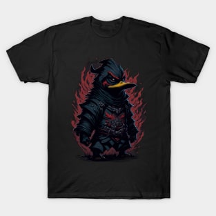 Evil Ninja Duck 001 T-Shirt